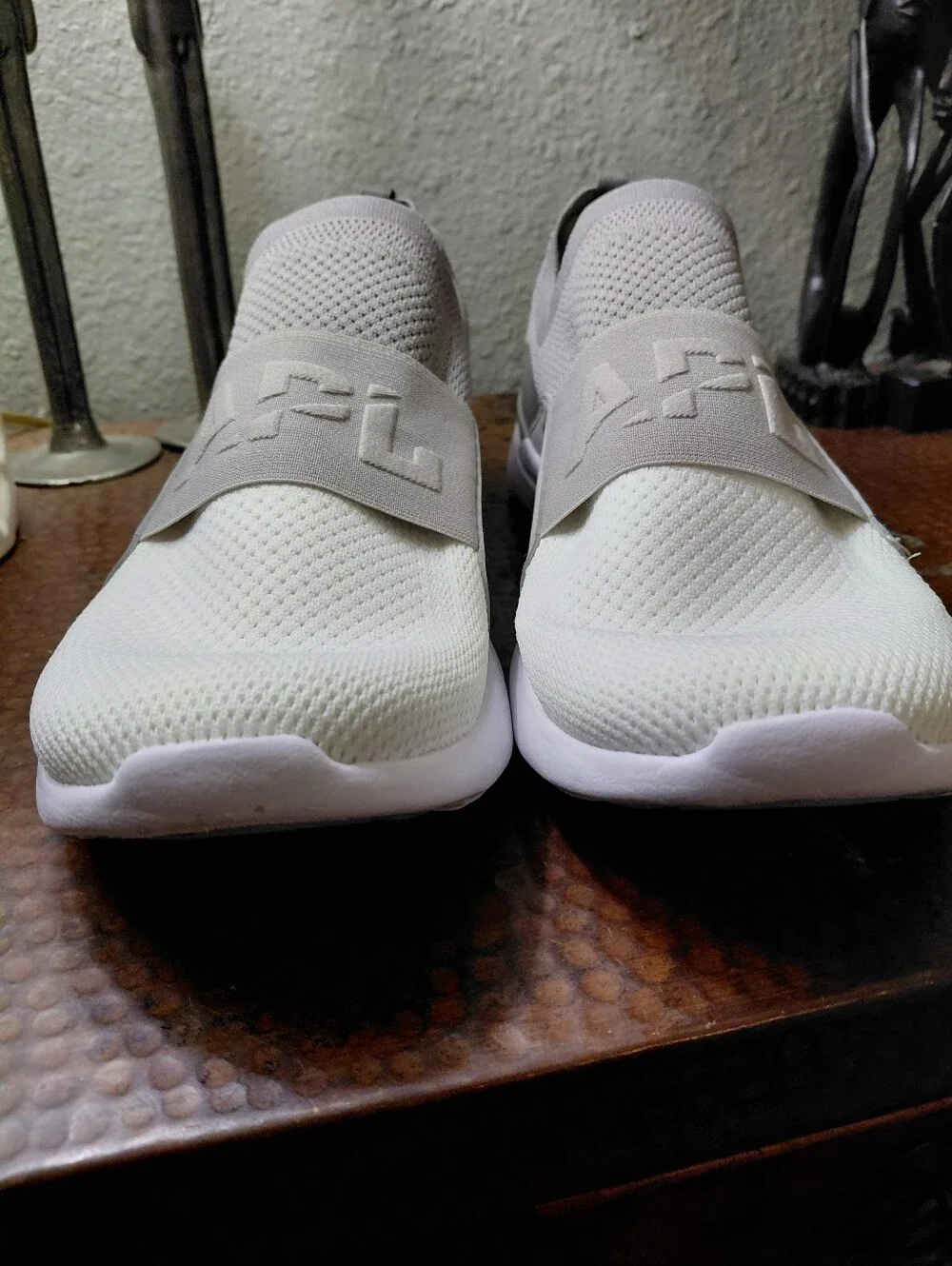 APL Men's Sz. 14 Gray/White TechLoom Bliss Sneaker